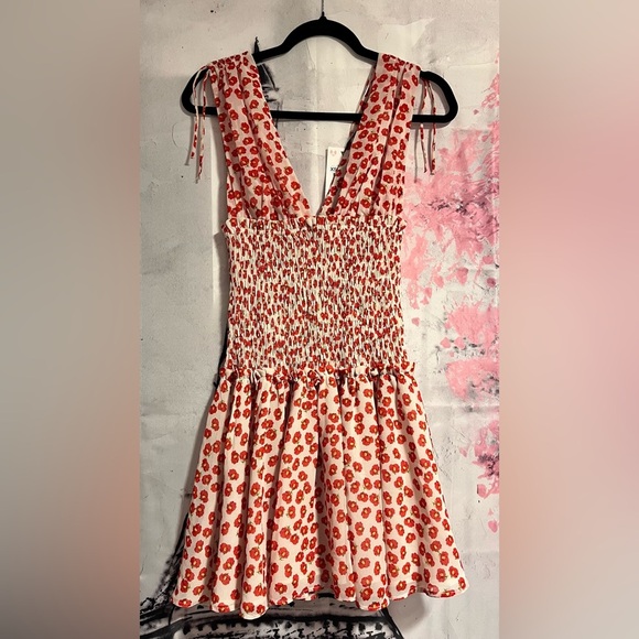 NWT ZARA FLORAL PRINT SHORT DRESS SIZE XS 
🚨FIRM PRICE NO DISCOUNT - Picture 5 of 15